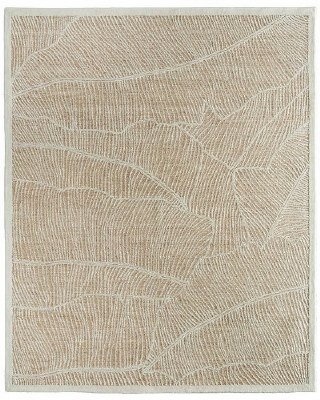 5' x 8' Camel and Ivory Winston 8B02F Rug