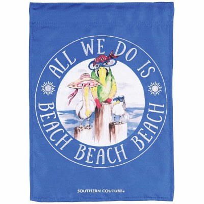18" x 13" "All We Do Is Beach" Mini Garden Flag
