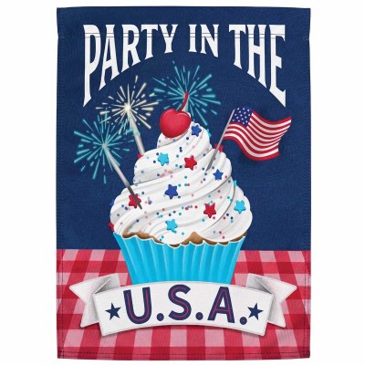 18" x 13" "Party In The U.S.A." Mini Garden Flag