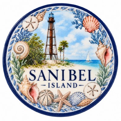 6" Sanibel Island Lighthouse Jar Opener