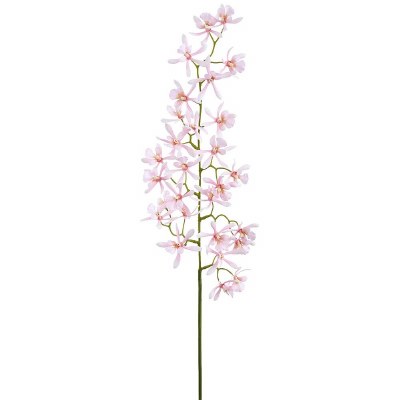 27" Faux Pink Cattelaya Spray