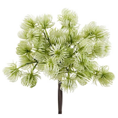 10" Faux White Thistle Bundle
