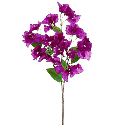28" Faux Purple Bougainvillea