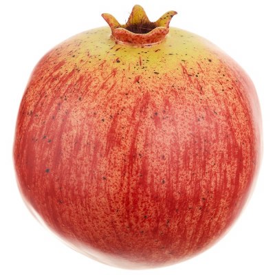 3" Faux Red Pomegranate