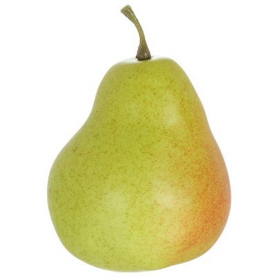 4" Faux Green Pear