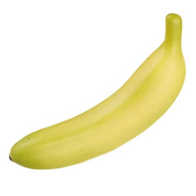 7" Faux Yellow Banana