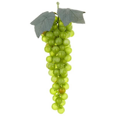 12" Faux Green Grapes