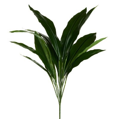 38" Faux Green Aspidistra Bush