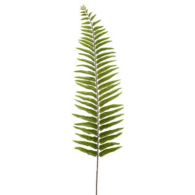 43" Faux Green King Fern Spray