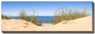 20" x 60" Sand Dunes Coastal Wrapped Canvas