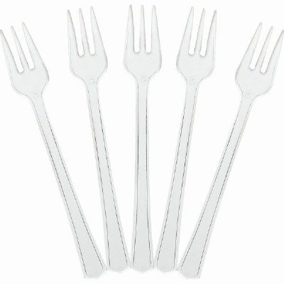 4" Clear Forks 40 ct.