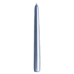 10" Silver Taper Candle