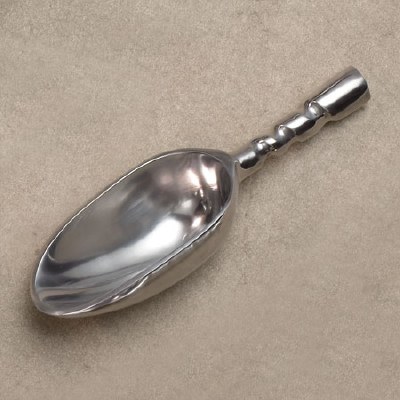 6" Aluminum Metal Ice Scoop