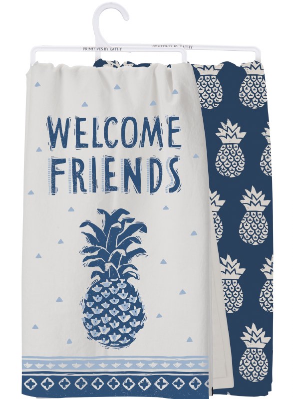 pineapple dish towels