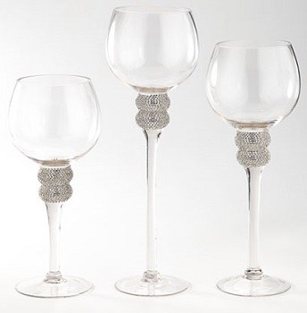 glass votive holders