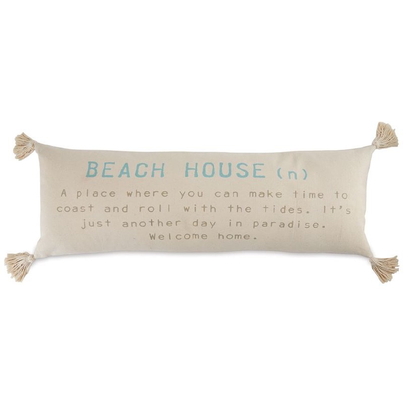 12 X 35 Beach House Definition Pillow Wilford Lee Home Accents