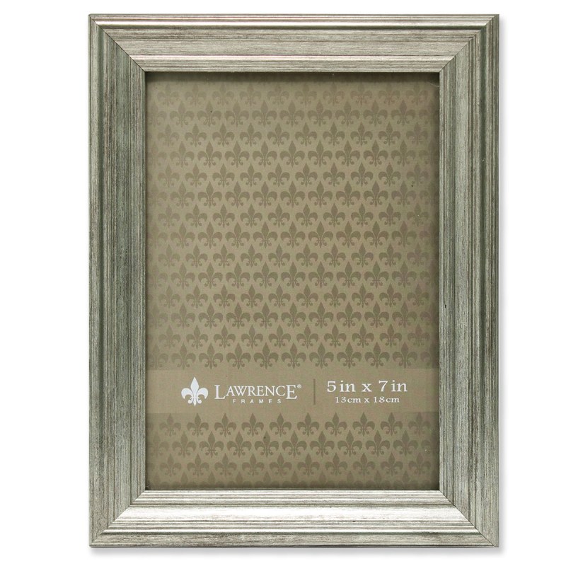 5" x 7" Sutter Burnished Silver Picture Frame Wilford & Lee Home Accents