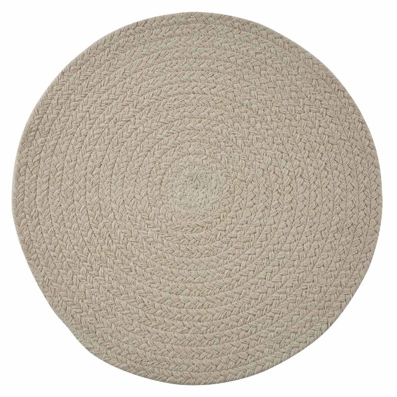 15" Round Beige Pebble Essex Placemat Wilford & Lee Home Accents