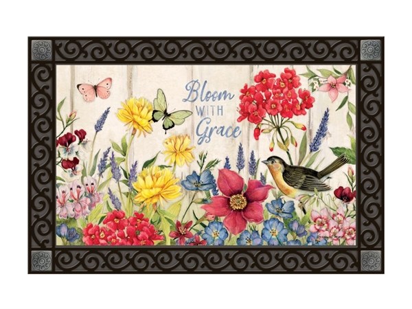 Beach Wreath Indoor & Outdoor MatMate Insert - Doormat 18 x 30