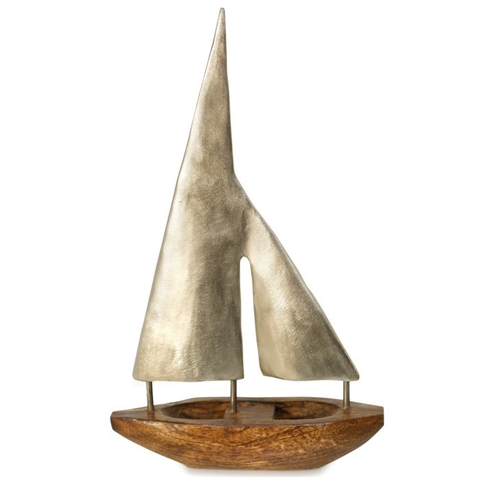 StyleCraft Home Collection AI51160DS Hendrik - 16 inch Small Sails Sculpture