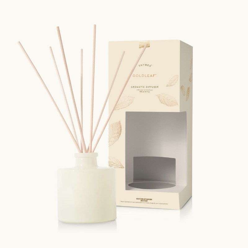 4 oz Goldleaf Petite Reed Diffuser - Wilford & Lee Home Accents
