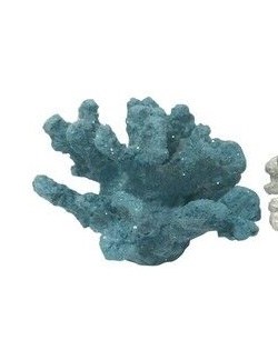 5 Light Blue Polyresin Faux Coral Decor - Wilford & Lee Home Accents