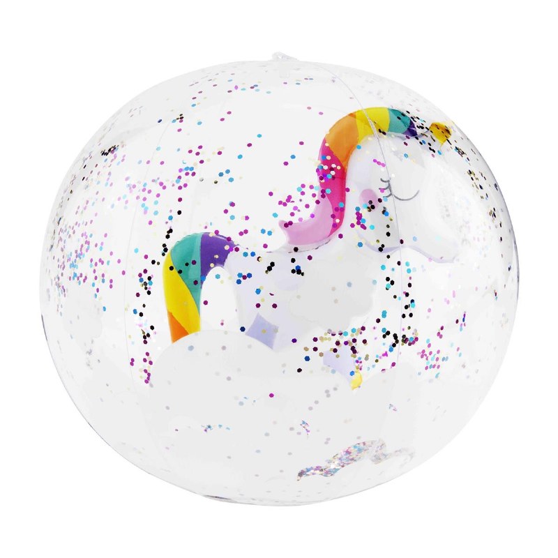 unicorn beach ball