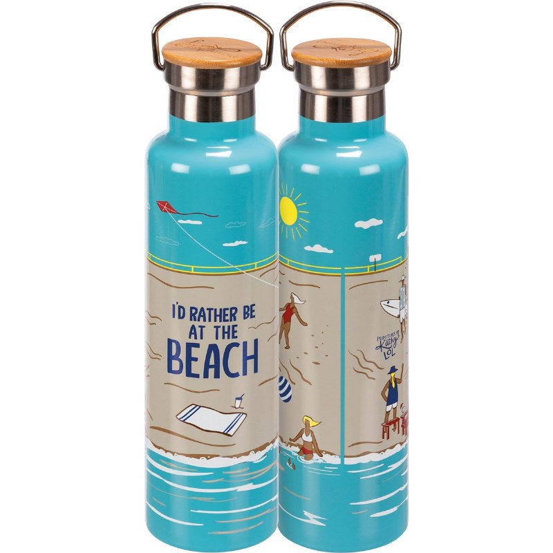Beach 18 Stainless Steel Water Bottle