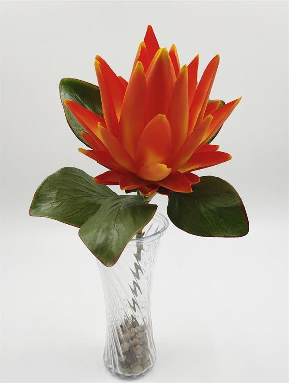 22" Faux Orange and Yellow Protea Wilford & Lee Home Accents