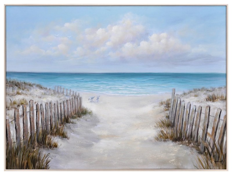 36" x 48" Shore Pathway Canvas Wilford & Lee Home Accents