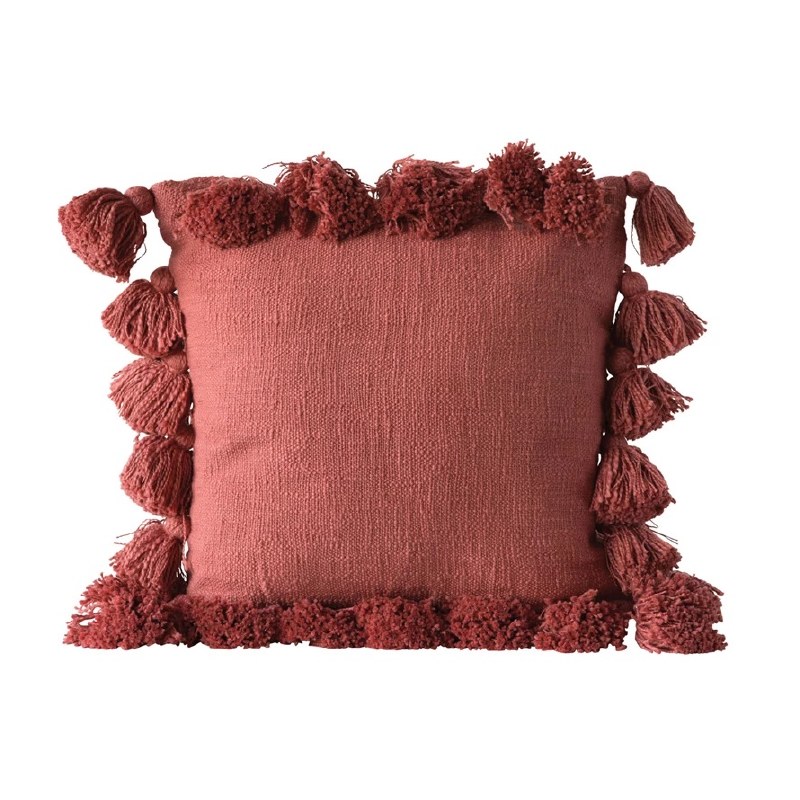 Red Throw Pillow, 18, Sold by at Home