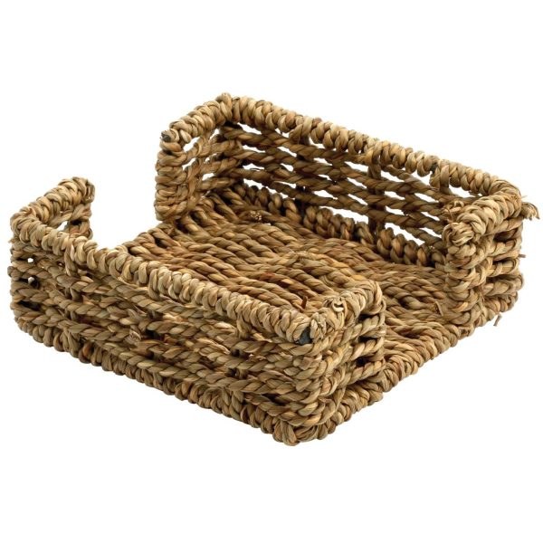 Square Seagrass Coaster Holder Wilford & Lee Home Accents