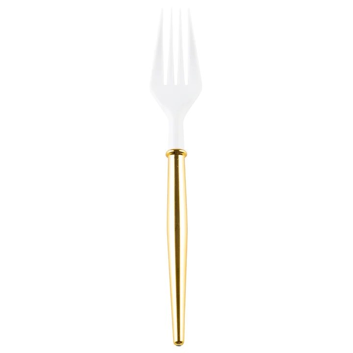 Bella Cutlery White/Gold