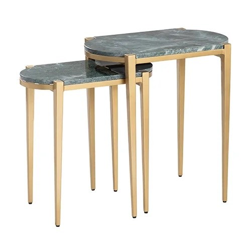 Marble nesting end discount tables