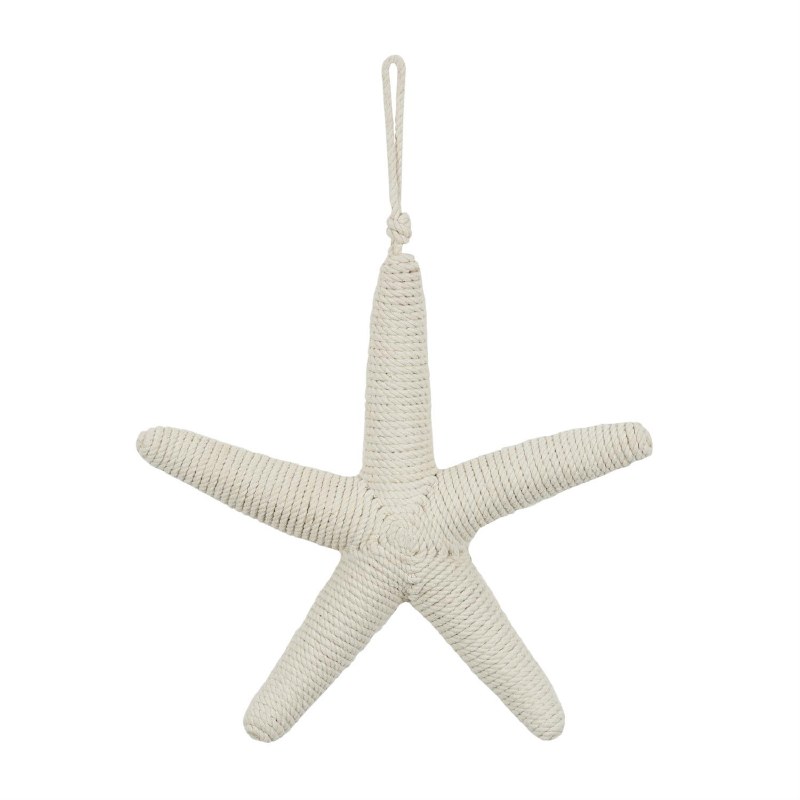 13" White Jute Starfish Wilford & Lee Home Accents