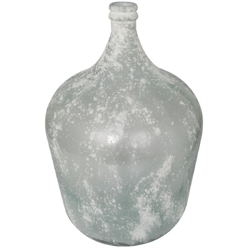 22" Clear Frosted Glass Vase Wilford & Lee Home Accents