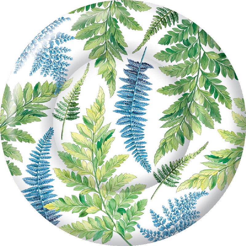 Palm Leaves Large Paper Plates