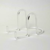 4" Clear Acrylic Plate Stand