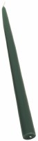 12" Dark Green Taper Candle