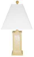 24" Perfect Yellow Shutter Lamp