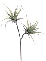 22" Faux Green Artificial Double Tillandsia