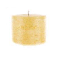 3" x 3.25" Yellow Timber Pillar Candle