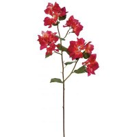 35" Faux Pink Artificial Bougainvillaea Spray