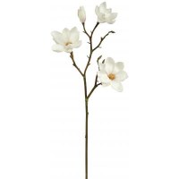 32" Faux Champagne Artificial Magnolia Spray