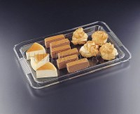 19" x 13" Clear Acrylic Lipped Serving Tray 19" x 13" Clear Acrylic Lipped Serving Tray