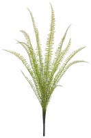 29" Moss Green Artificial Narrow Fern Bush