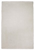 3 ft. 3 in. x 5 ft. 3 in. Ivory White Bliss Shag Rug