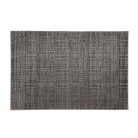 13" x 19" Black Trace Basketweave Placemat