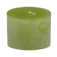 4" x 4" Grape Green Timber Pillar Candle
