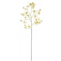 40" Faux White Artificial Dancing Oncidium Orchid